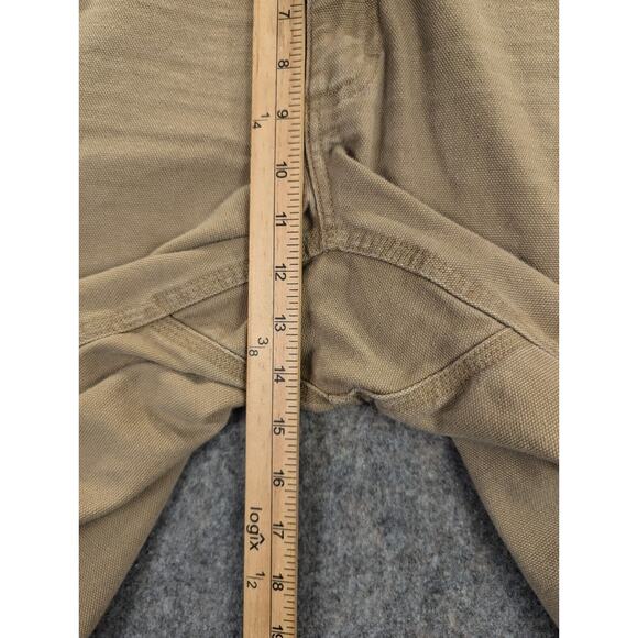 Duluth Trading Co. Cargo Shorts 40 Men's Beige Heavy Utility Workwear Durable - Picture 5 of 8